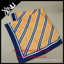 High Quality Screen Print Manufacturing 90 90 Silk Company Logo Scarf